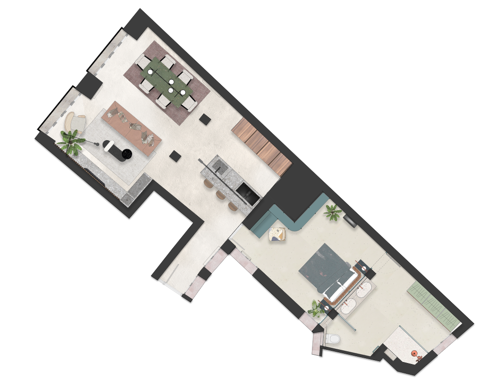 servicio de proyecto de interiorismo completo